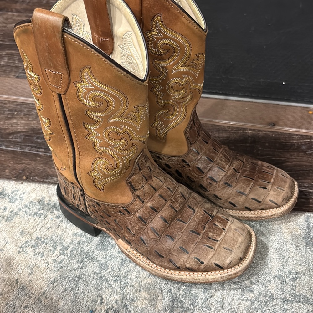 Brown Western Cowboy Boots